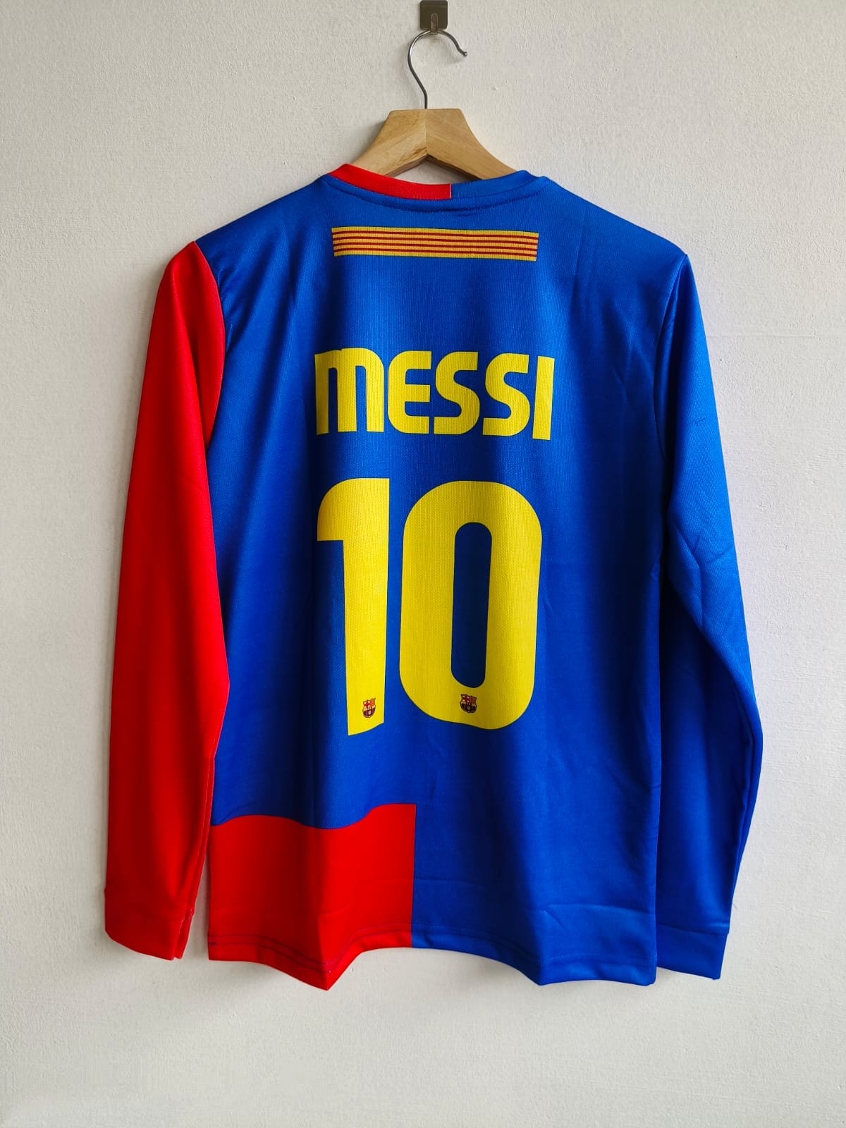 FC Barcelona 2008 2009 Lionel Messi #10 UCL Final Home Jersey – Official Nike Champions League Shirt with Premium Fabric