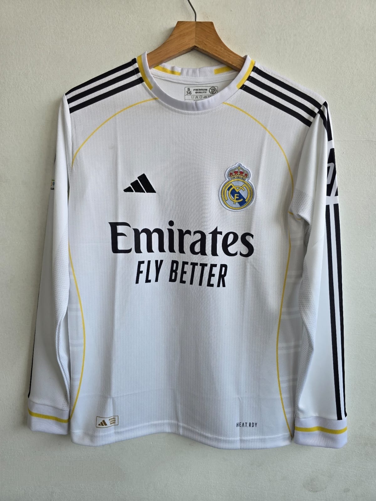 Real Madrid 2024 2025 Kylian Mbappé #9 Home Jersey – Official Football Shirt with Premium HEAT.RDY Fabric