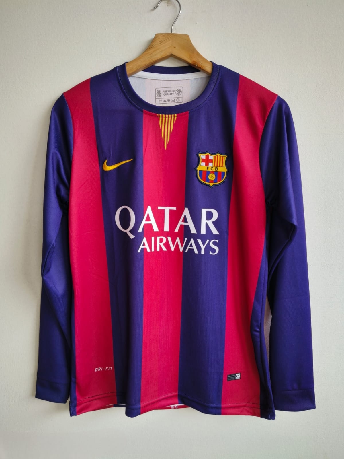 FC Barcelona 2014 2015 Neymar #11 UCL Final Jersey – Official Nike Embroidered Home Shirt with Premium Fabric