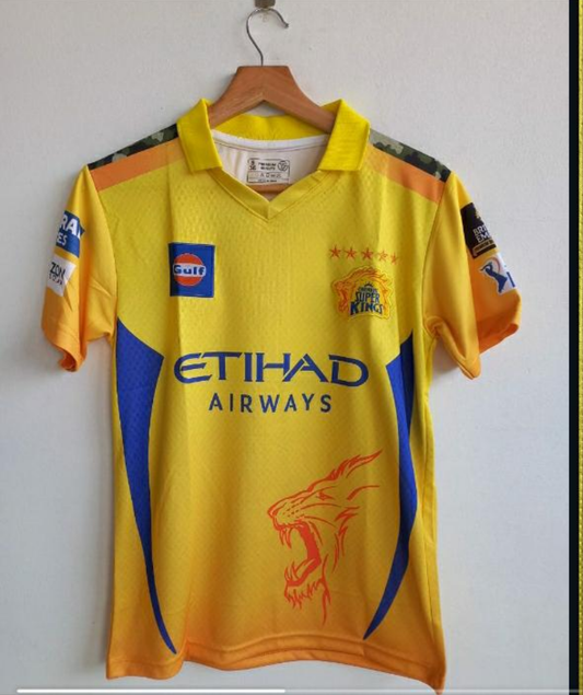 Chennai Super Kings IPL 2024-25 Season Jersey